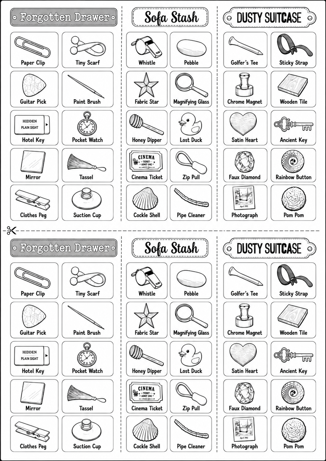 Printable checklist preview